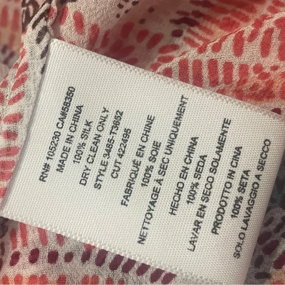 NWT JOIE 🔥🔥 size Large sleeveless blouse 100% silk - Picture 6 of 6